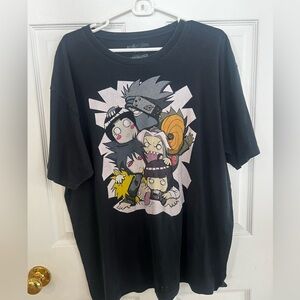 NARUTO SHIPPUDEN Shonen Jump 2002-2007 Viz Media We Love Fine T-shirt Size XXL